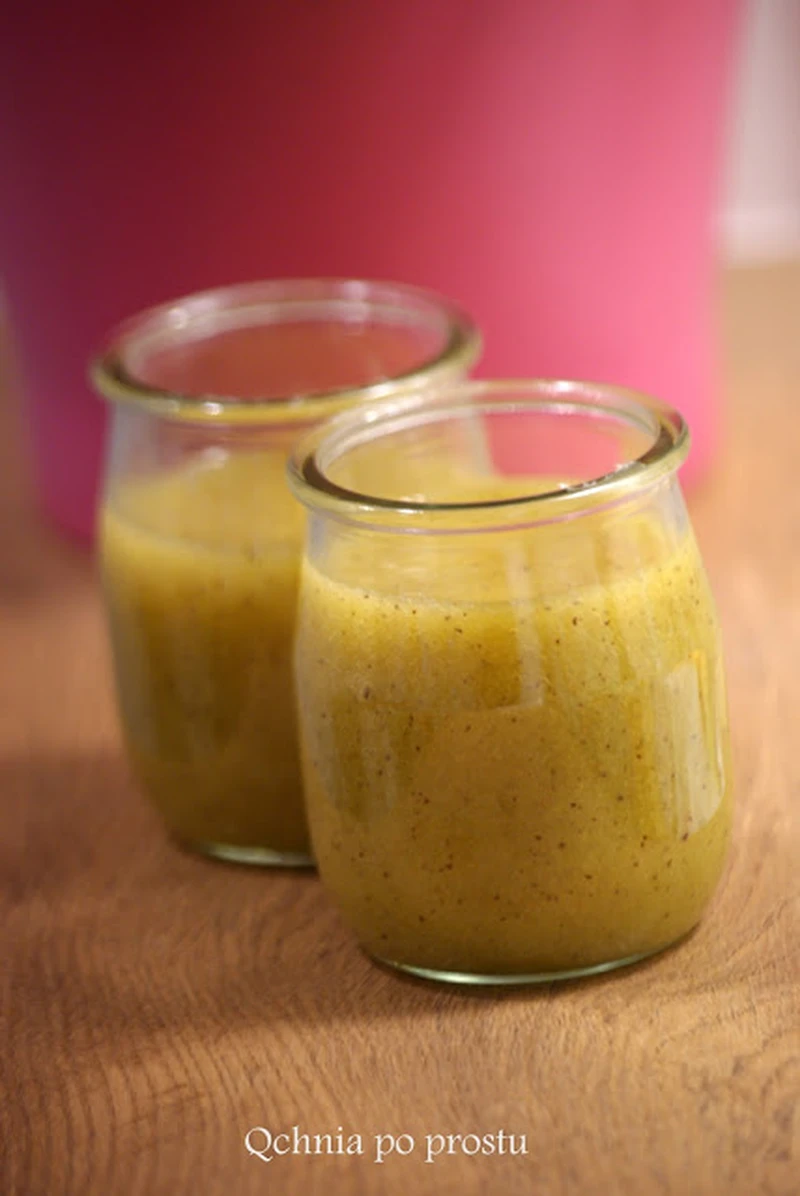 Koktajl - mango, kiwi, jabłko