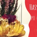 Ziemniaki Hasselback po góralsku z oscypkiem i żurawiną