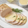 Schab duszony w mleku