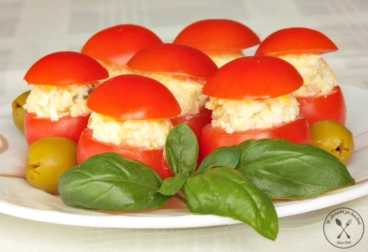 Pomidorki nadziewane anchois