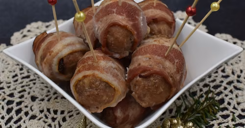 Kotleciki mini mielone ze śliwką