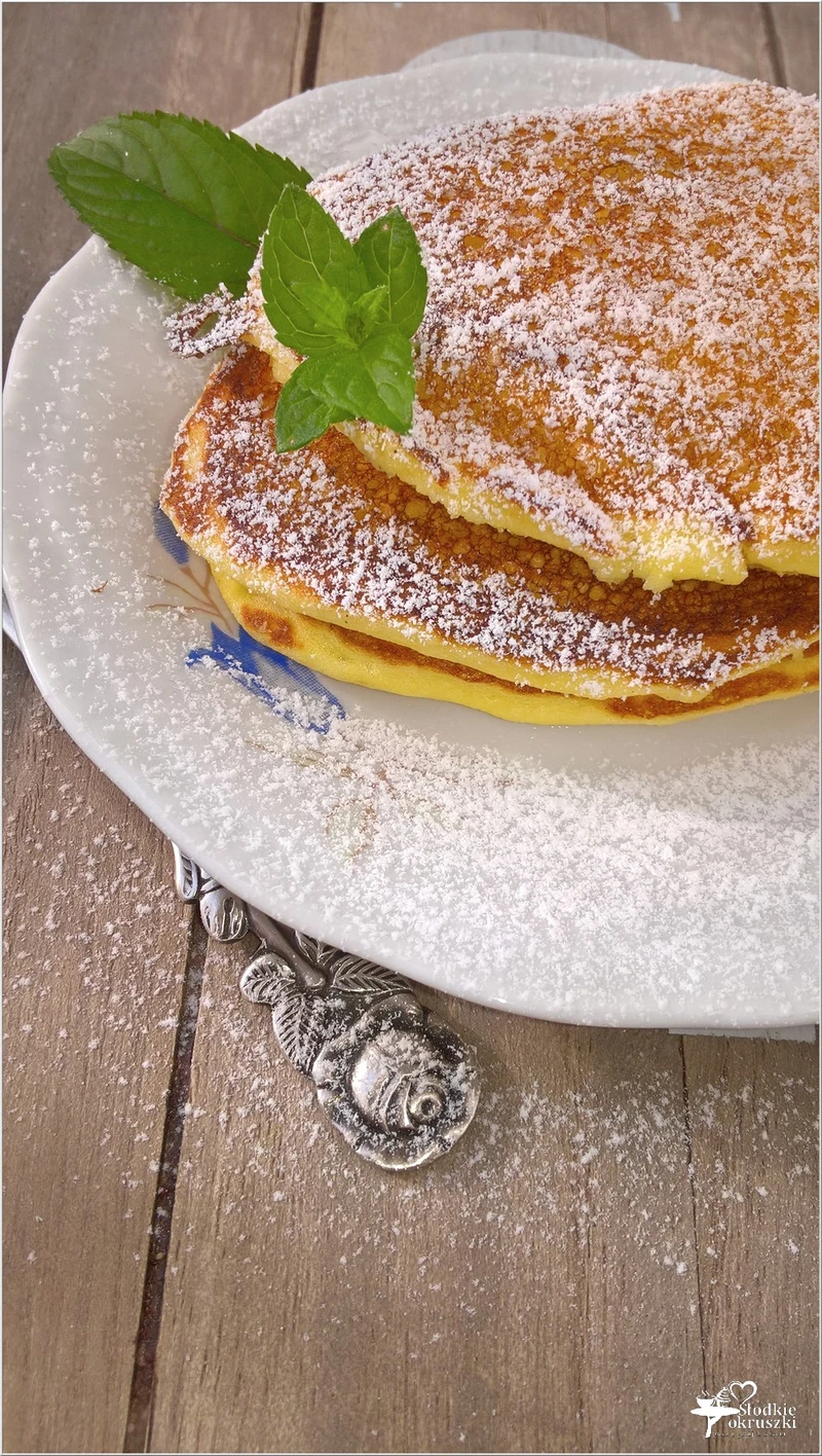 Delikatne waniliowo-ryżowe placuszki (na mące ryżowej)