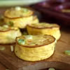ekspresowe muffiny jajeczne z porem a la quiche, czyli coś na podobieństwo sufleta