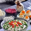 Sałatka jarzynowa z groszkiem