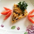 Pizza na drobiowym spodzie (dietetyczna)