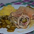 Roladki schabowe w sosie musztardowym