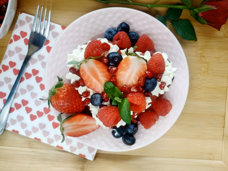 Walentynkowe Red Velvet Pancakes