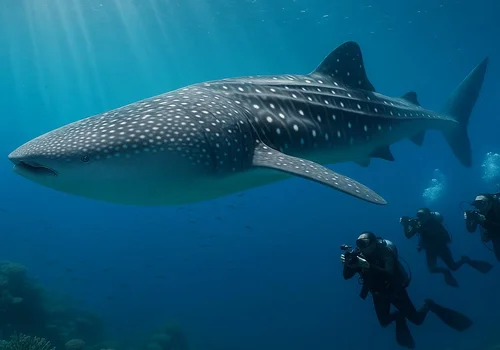 Rekin Wielorybi: Gigantyczny Strażnik Oceanów i Gwiazda Święta 30 Sierpnia
