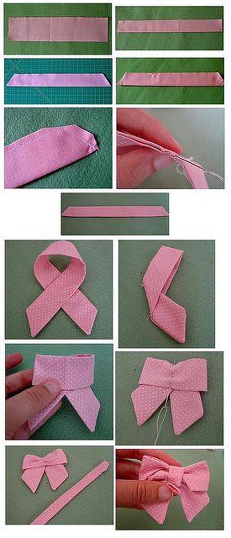 Kokardka DIY - krok po kroku