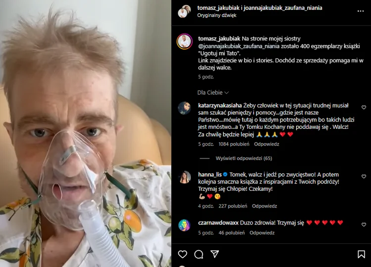 Zdjęcie Tomasz Jakubiak z trudem oddycha – dramatyczny apel ze szpitala w Atenach! #1