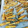 Cukiniowe frytki. Smakowite kąski.