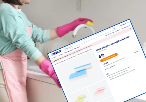 Ten produkt z Action kosztuje mniej niż 5 zł, a zrobi błysk! Usuwa uporczywe plamy bez chemii - ma 2 tryby działania