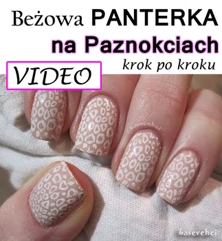 Beżowa panterka na paznokciach krok po kroku By Nati Leave a comment