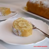 Rolada biszkoptowa z jabłkami