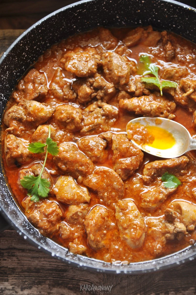 Vindaloo z kurczakiem
