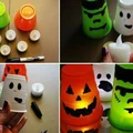Kubeczki plastikowe - wersja na Halloween