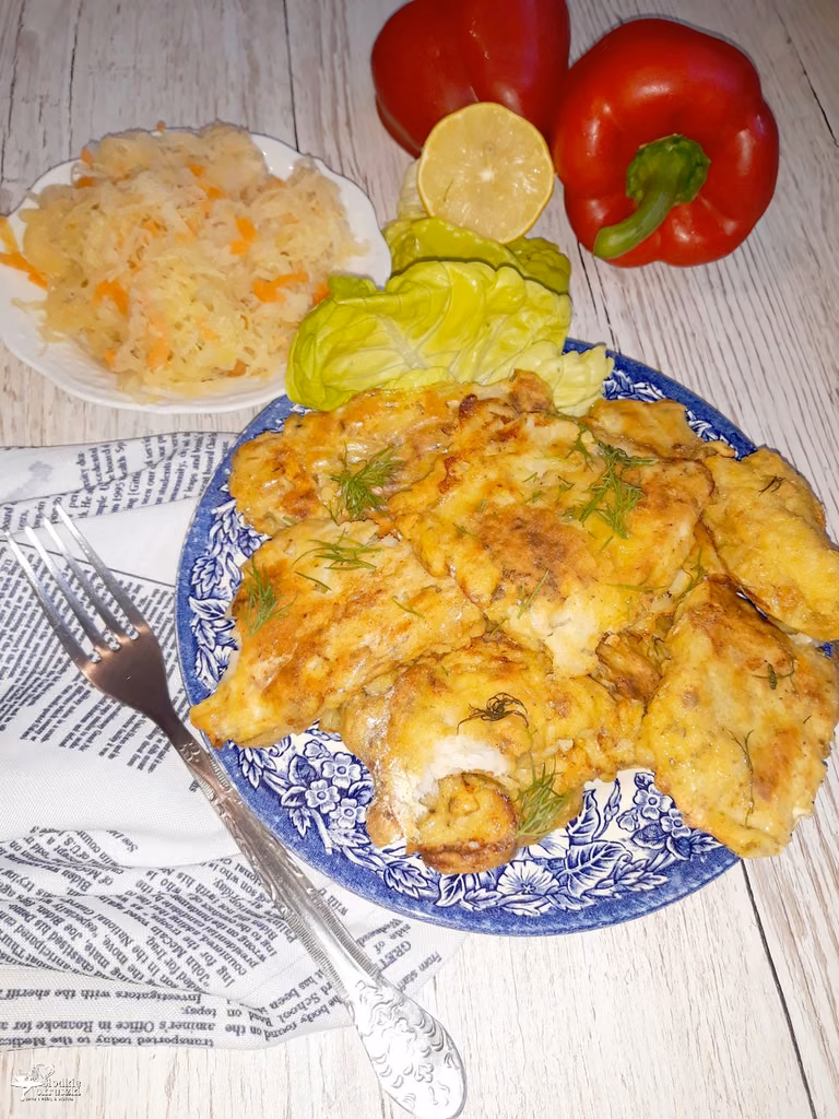 Pieczone filety z mintaja