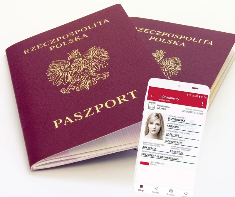 Cyfrowa wersja paszportu w aplikacji mObywatel!