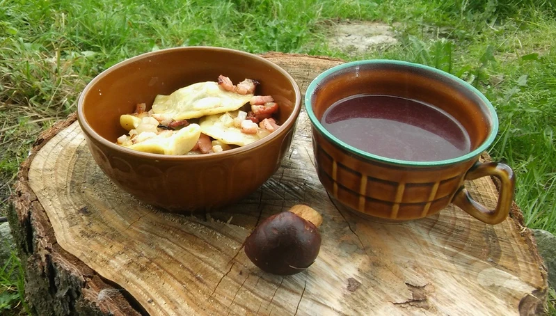 Szybkie i proste pierożki z grzybami