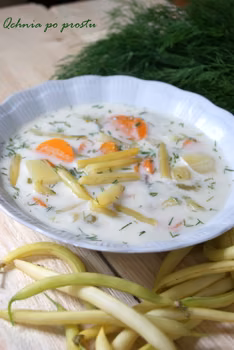 Zupa z fasolką szparagową