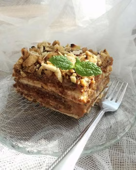 Snickers ciasto bez pieczenia