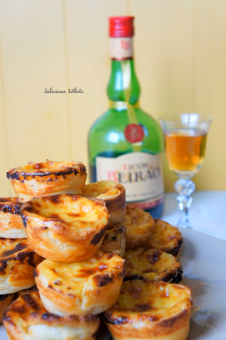 Pastéis de Nata / Pastel de Belém / Portugalskie tarty z nadzieniem budyniowym