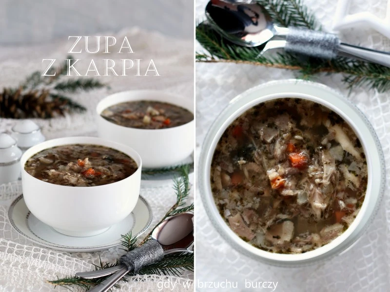 Wielkopolska zupa z karpia