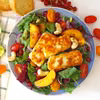 Sałatka z halloumi i porzeczkami