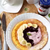 Omlet na słodko z owocami i dżemem!