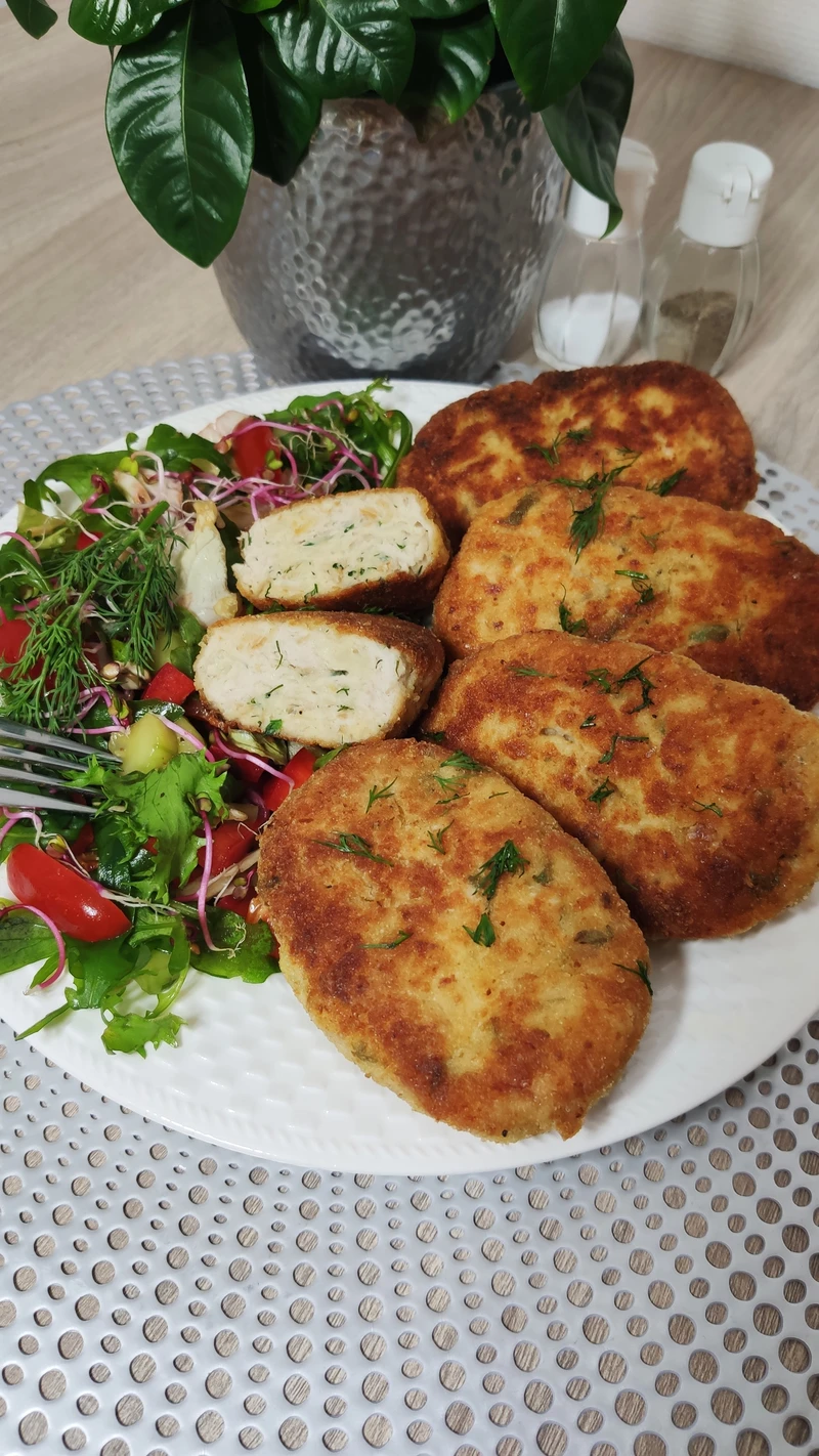 Kotlety pożarskie - drobiowe kotlety mielone