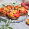 Cynamonowe muffiny ze ślwkami