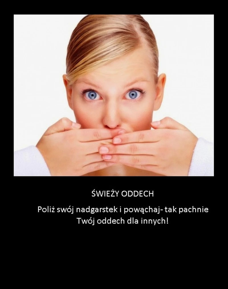 Tak sprawdzisz czy masz świeży oddech!