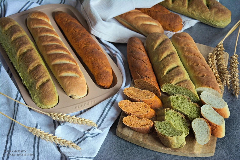 Bagietki - 3 smaki ciasta