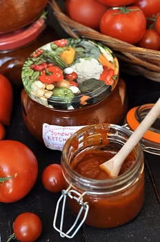 Domowy ketchup ze świeżych pomidorów