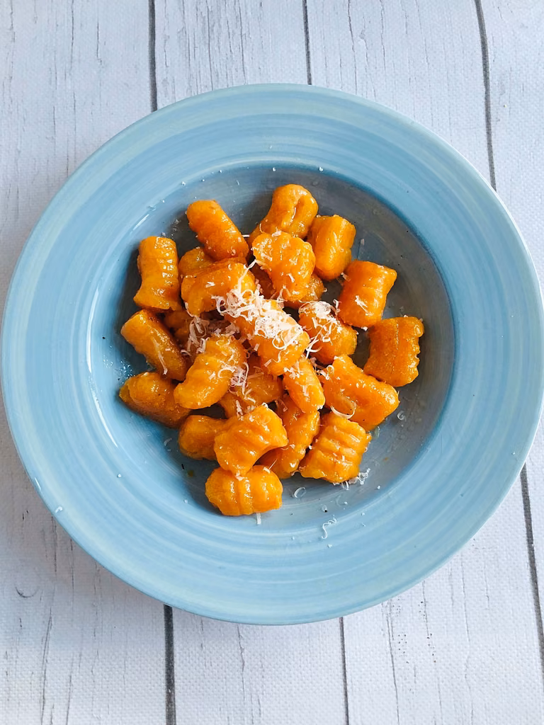 Zdrowe kopytka (gnocchi) z batata