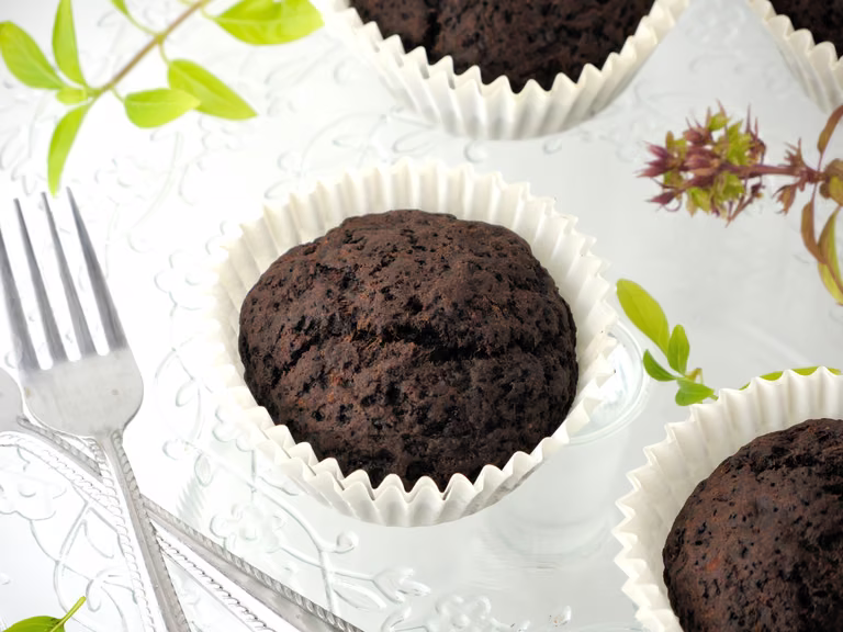 Buraczane Muffinki Czekoladowe