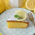 Cytrynowo-migdałowe ciasto z białą czekoladą - włoska "torta Caprese"
