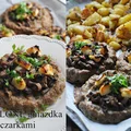 Mięsne gniazdka z pieczarkami