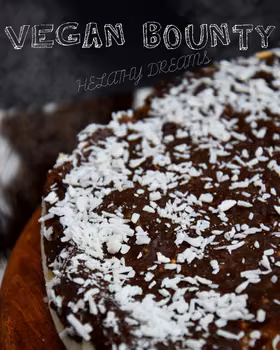 Vegan bounty z chałwą