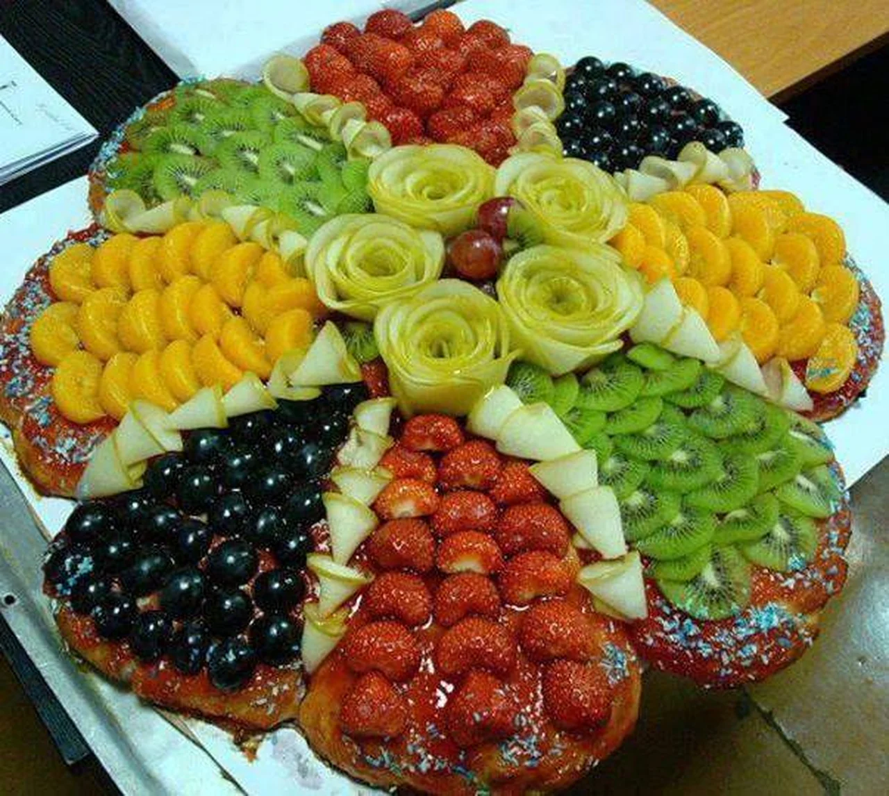 Dekoracje z owoców