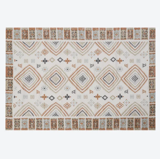 Zdjęcie Ten dywan z bawełny z Action za 65 zł bosko prezentuje się w jadalni i salonie! Styl boho od razu zwraca uwagę gości #2