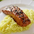 Łosoś Teriyaki