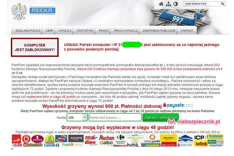Dostałaś taki komunikat od „policji”? Nigdy nie wpłacaj pieniędzy! To kolejny przekręt