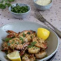 Grillowane krewetki w azjatyckim stylu