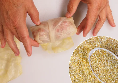 Zapomnij o ryżu do gołąbków! Dodaj ten składnik, a będą jeszcze smaczniejsze i soczyste!