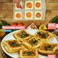 Francuskie ciastka z pomidorami - HIT na imprezę