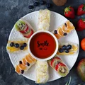 Śniadaniowe spring rollsy (z ryżem na mleku)
