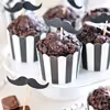 CZEKOLADOWE MUFFINY Z PTASIM MLECZKIEM