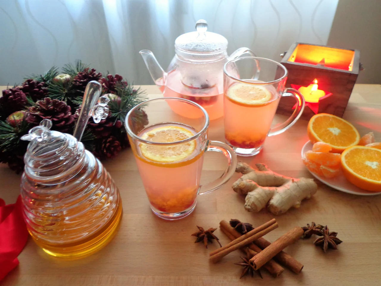 Zimowe herbaty energetyczne pachnące świętami