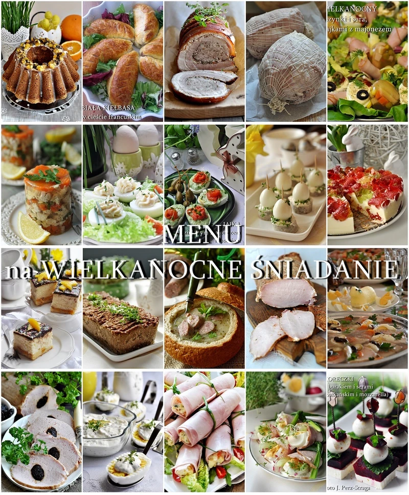 Śniadanie wielkanocne – propozycja menu